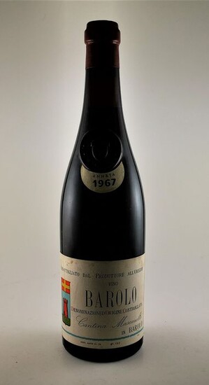 1967 Mascarello Bartolo - Barolo - 1 Bottles (0.75L)