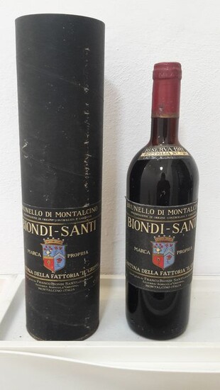 1981 Biondi Santi Tenuta Il Greppo - Brunello di Montalcino Riserva - 1 Bottle (0.75L)