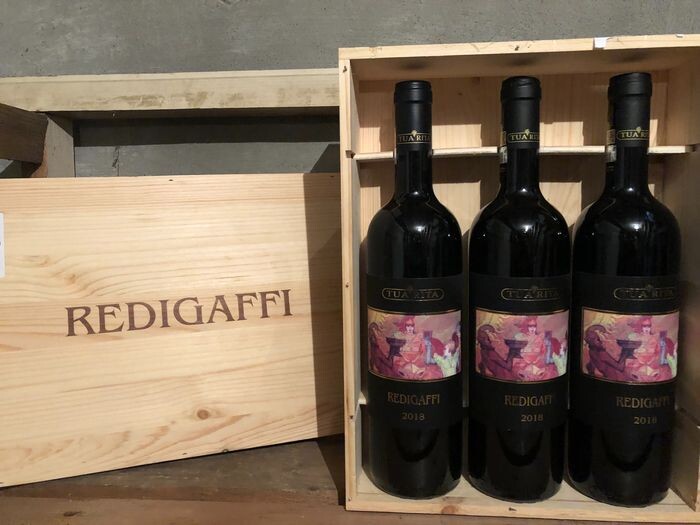 2018 Tua Rita Redigraffi - Toscana IGT - 3 Bottles (0.75L)