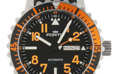 Fortis - Aquatis Marinemaster Orange - 670.19.49 LP - Men - 2011-present