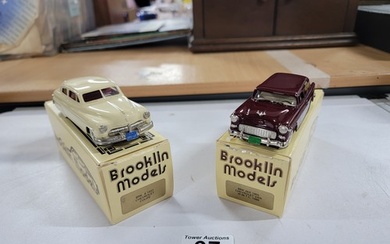 2x Quality As New Boxed Brooklin diecast model vehicles whic...