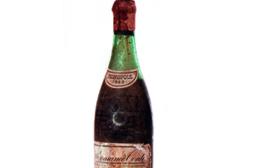 1 bouteille ROMANEE-CONTI 1942 LB (6.2 cm) capsule cire lgrement...