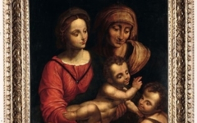 Scuola lombarda del XVI secolo, Madonna con bambino