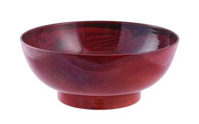 A Bernard Moore Flambé large bowl