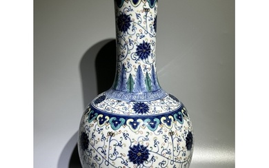A Chinese DOUCAI ball vase, 19TH/20TH Century Pr. Size:(Heig...