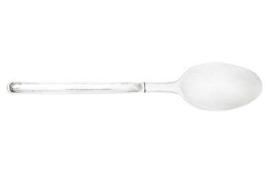 A George I Irish silver marrow scoop spoon, Dublin 1725 by Esther Forbes