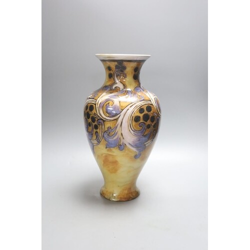 A Royal Doulton glazed stoneware vase by Mark V. Marshall, i...