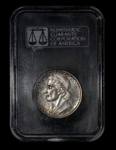 A United States 1937 Daniel Boone Commemorative 50c Coin