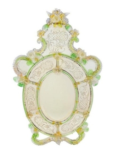 A Venetian Glass Mirror