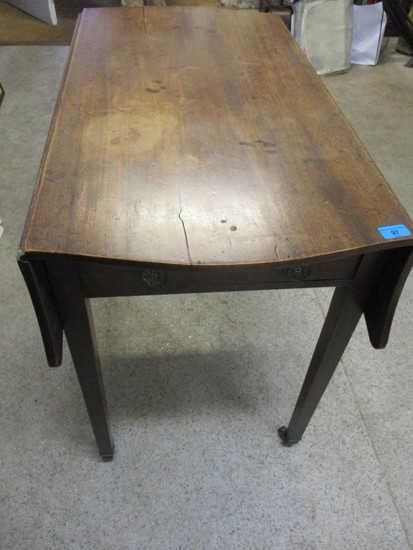 A late 19th century Victorian mahogany Pembroke table Locati...