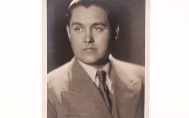 AUTOGRAPH. JUSSI BJÖRLING (1911-1960), WORLD-FAMOUS SWEDISH TENOR.