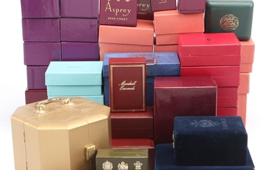 Birmingham Enamels, Asprey, Fabergé, and Other Presentation Boxes