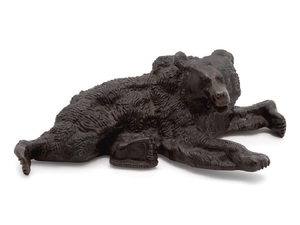 Bronze Model of a Recumbent Bear
