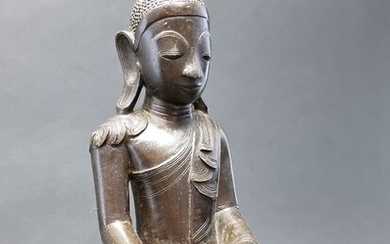 Buddha (1) - Bronze - Burma - Tai Yai - 19th c.
