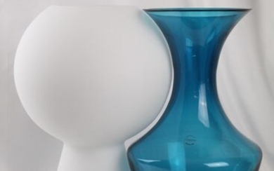 Carlo Nason - V.Nason&C./Murano.com - Design lamp with vase mod. Vice versa "H40cm" (2) - Viceversa N71S40QB