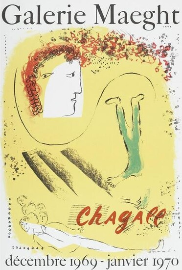 Chagall - nach, Marc Galerie Maeght, décembre 1969