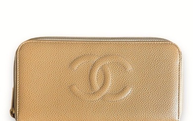 Chanel - Portefeuille classique CC - Zip-around wallet