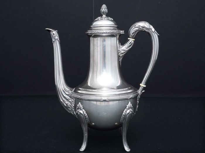 Coffee pot - .950 silver - Dr Paris - France - ca. 1900