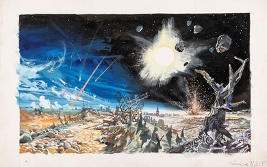 De Gaspari Giorgio - "Se sulla Terra mancasse la stratosfera", 1980
