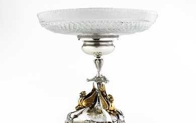 Elkington & Co, Birmingham - Centerpiece - .925 silver - 1875