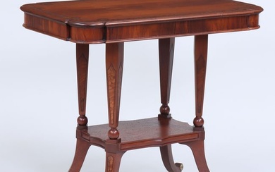 English Regency-Style Rosewood Occasional Table