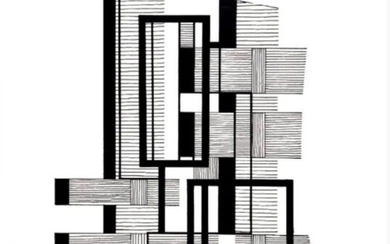 Eugene Eechaut (1928-2019) - Abstraite architecturale