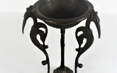 Extremely rare tripod censer - Neoclassical - Bronze - August 1789