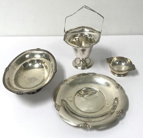 FOUR PIECES, AMERICAN STERLING HOLLOWARE GROUP