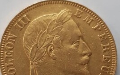 France - 50 Franc 1862 - Gold