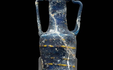 GREEK CORE-FORMED GLASS AMPHORISKOS