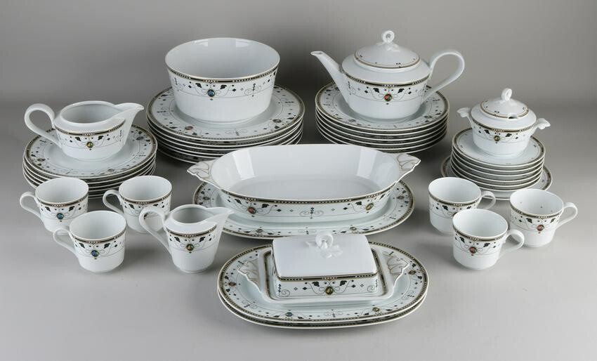 German Hutschenreuther porcelain tableware. Decor