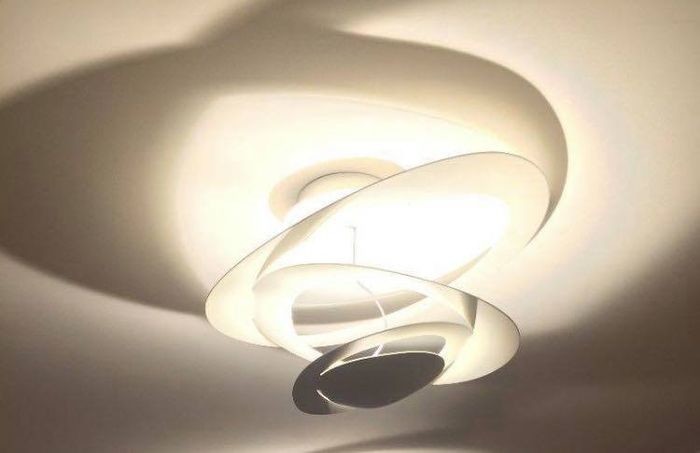 Giuseppe Maurizio Scutellà - Artemide - Pirce white LED ceiling lamp