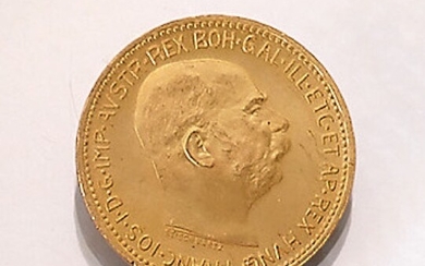 Gold coin, 20 kroner , Austria-Hungary, 1915,...