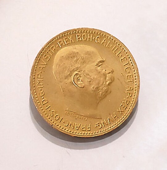 Gold coin, 20 kroner , Austria-Hungary, 1915,...