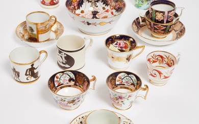 Group of English Porcelain, early 19th century
