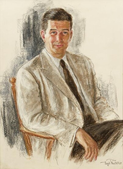 Hugh Walter 1957 Portrait of a Man