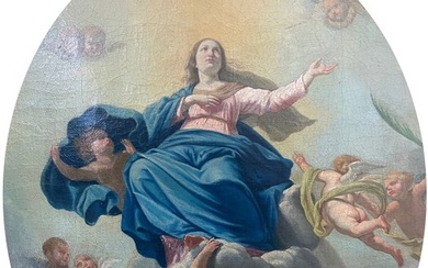 Scuola italiana (XIX) - L’Assunzione della Vergine