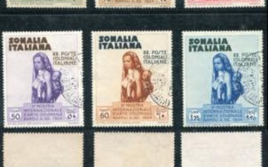 Italian colonies - Somalia - Set of 13 complete used...