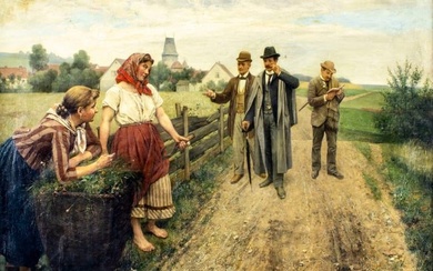 Josef Rolletschek (Austria,1859-1934) oil painting antique
