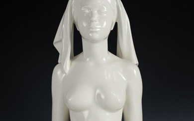 KPM Royal Berlin Blanc de Chine Porcelain Nude Maiden Figure Figurine c1890
