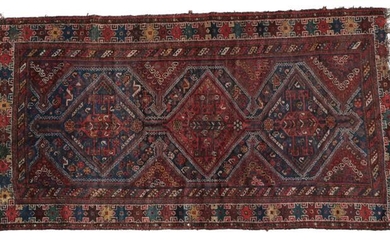 Khamseh Rug South West Iran, circa 1900 The field with...