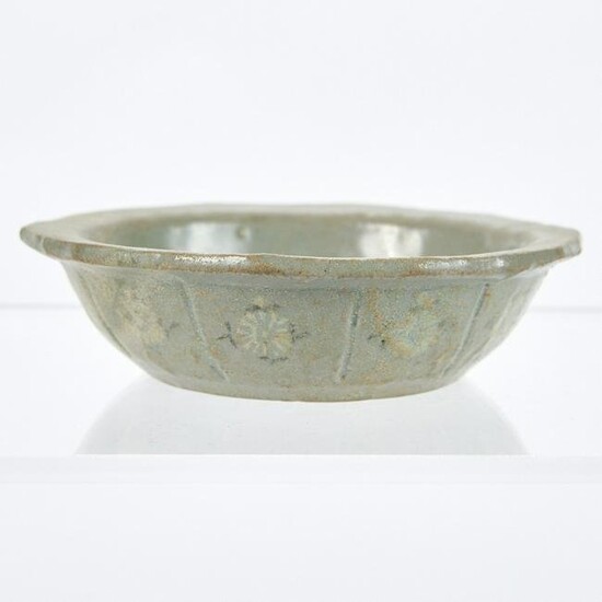 Korean Inlaid Celadon Bowl Joseon Dynasty