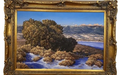Landscape by Hector Morales Oil Painting on Canvas