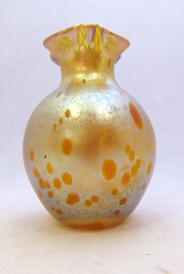 Loetz "Astraea" art glass vase
