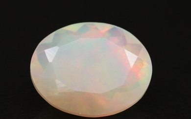 Loose 2.15 CT Oval Faceted Opal