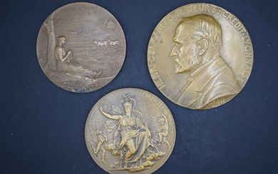 Lot de médailles en bronze : - DUMAREST,... - Lot 97 - Rossini