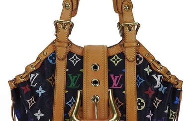 Louis Vuitton Handbag Teda GM Monogram Multi Color Noir Black M92345 LV Ladies LOUIS VUITTON multi