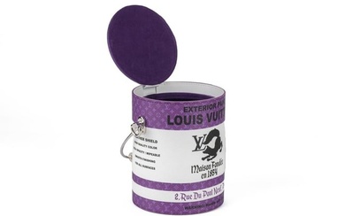 Louis Vuitton NIB Paint Can Monogram Purple