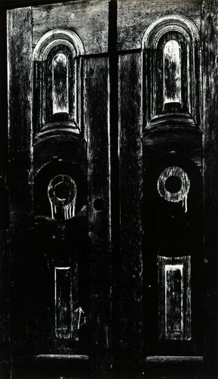 MINOR WHITE - Weathered Door, Crocket, CA, 1952