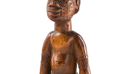 Male twin figure "ere ibeji" - Nigeria, Yoruba, Egbado / Ketu